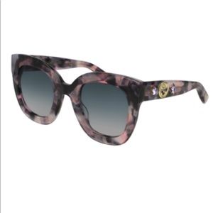 Gucci Oversized Marble Sunglasses